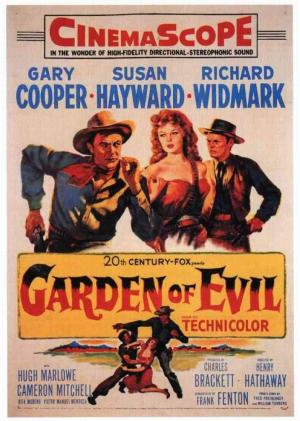El Jardí­n Del Mal (1954) poster